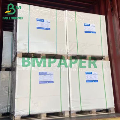 60# 70# 80# 100#LB는 50gsm 내지 300gsm에서 오프셋 인쇄와 책 글을 위한 우드프리 하얀 회사채 교과서용지를 도금하지 않았습니다