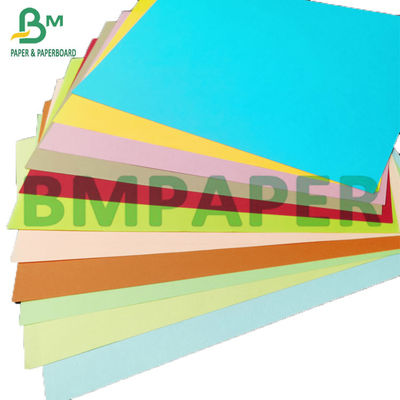 100gsm - 250gsm 화려한 도금되지 않은 도안지 1350 밀리미터 폭 DIY 색견본 카드