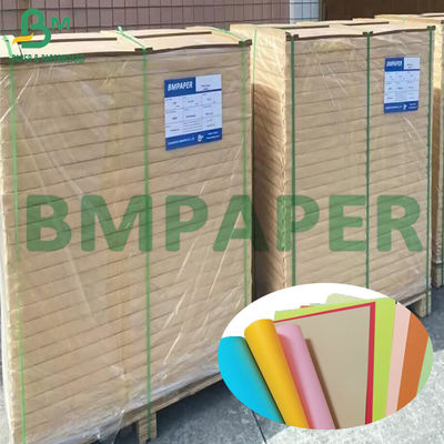 100gsm - 250gsm 화려한 도금되지 않은 도안지 1350 밀리미터 폭 DIY 색견본 카드