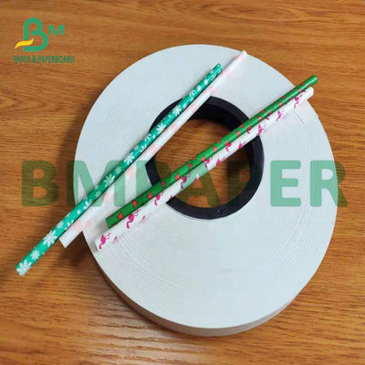 음식 급료 Kraft 종이 24gsm 28gsm 포장 기술 Papel를 감싸는 백색 밀짚