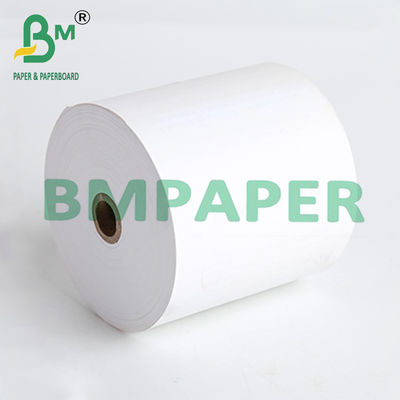 금전 등록기를 위한 80x80MM 57x50MM 하얀 반투명지 본드지
