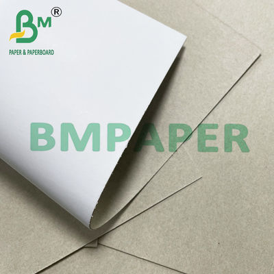 300GSM 400GSM 코팅된 이중화 보드는 파일 책을 위한 회색 뒤쪽과 백서를 재활용했습니다