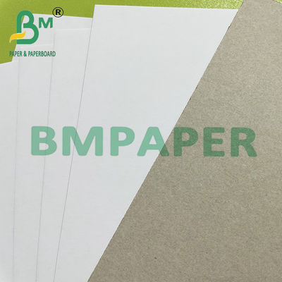 300GSM 400GSM 코팅된 이중화 보드는 파일 책을 위한 회색 뒤쪽과 백서를 재활용했습니다