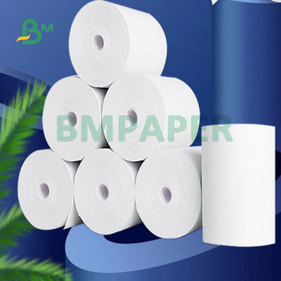 뱅크 POS를 위한 55gr 80x80mm 57x40mm 금전 등록기 감열지 묶음
