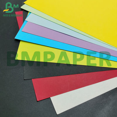 80GSM 110GSM 다채로운 패킹 Kraft 종이는 부대를 위한 Bristol 기술 종이를 착색했습니다
