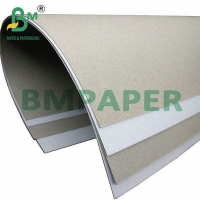 300gsm 400gsm 64x90cm 1은 포장을 위해 뒤로 코팅된 이중화 보드 종이 회색을 측면을 댔습니다