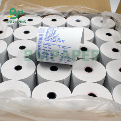 금전 등록기 기계 57 Ｘ 40 밀리미터 동안 55gsm 60gsm 써멀 프린터 페이퍼 롤