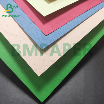 다채로운 부착되지 않은 230gm 가죽 곡물 종이 A4 A3+ 결합 커버 종이
