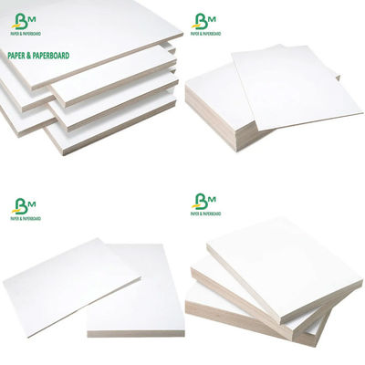 1mm 1.5mm 2.0mm Claycoated Board 2면 화이트 카드보드 회색 중 31 ′′ X 43 &quot; 787mm X 1092mm