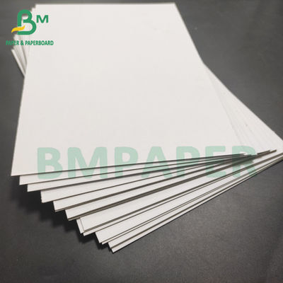 이중 면 하얀 카드보드 1mm 750gsm 엽 크기 포장 카드보드