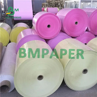 50 - 60g NCR 롤 탄소 없는 복사 종이 CF CFB CB 종이 240mm 610mm 860mm 너비