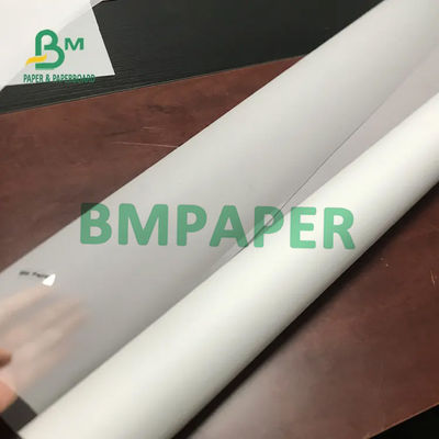 60gm 추적 종이 투명 플롯터 종이 총 롤 880mm X 50m 100m 150m 카튼 팩