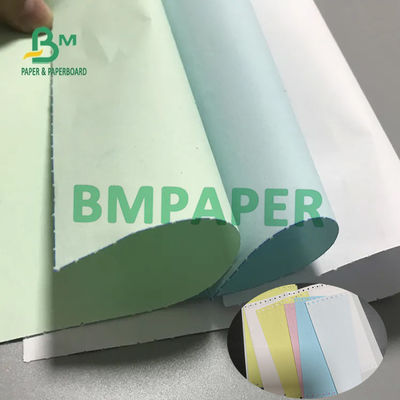 탄소 없는 NCR 종이 55GSM 60GSM 탄소 전면 후면 55GSM 60GSM 66x100cm 반지 500 장