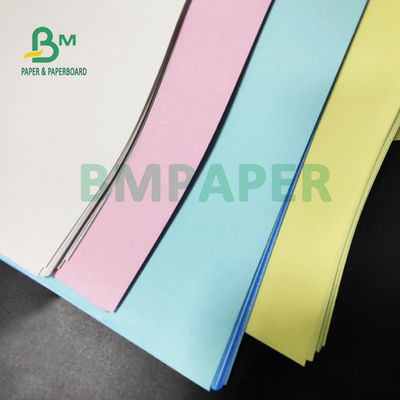 55gm 60gm 분홍색 흰색 파란색 NCR 인쇄용 서류