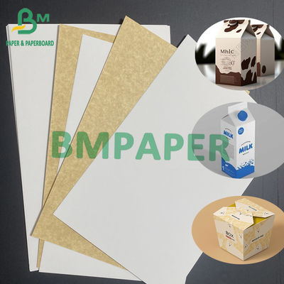 200g 백판 크래프트 후면 액체 포장 용품 냉동 음료 포장용 종이 너비 1080mm