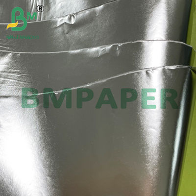 0.06mm 0.07mm 은 진공 금속화 된 종이 맥주 병 표지