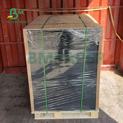 150gm 200gm 선물 포장용 블랙 크래프트 종이판 70 x 100cm 좋은 딱딱함