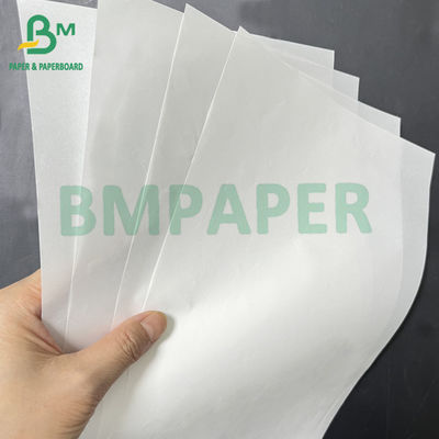 우수한 가공성 식품 간식 포장용 60gm 흰색 지방 방지 종이