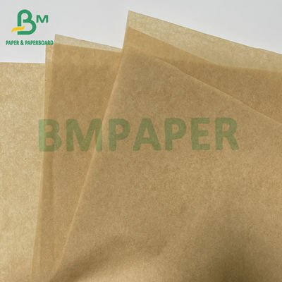 35gm 40gm 브라운 오일 및 지방 내성 식품 포장 크래프트 종이
