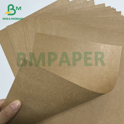 패스트 푸드 포장 브라운 크래프트 270gsm 지방 방지 PE 코팅 종이