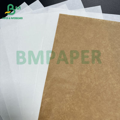 40gsm + 10gsm PE 흰색 불백한 갈색 설탕 포장용 종이 고사용 종이 롤