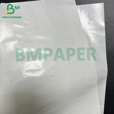50gm + 10gm 단면 화려한 PE 코팅 된 흰색 Kraft 식품 종이