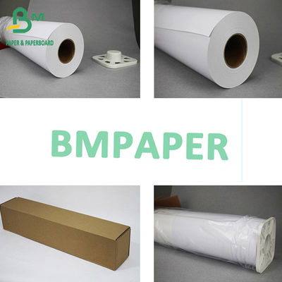 120gm 140gm 반짝이는 종이 잉크젯 인쇄 610mm 880mm 914mm x 30m, 50m, 100m