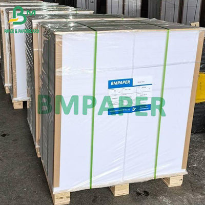 100# 80# 70# 화이트 텍스트 코팅 아트 페이퍼 글러스 / 매트 종이판 24&quot; 36&quot; 610mm 914mm