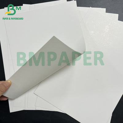 좋은 인쇄력 350g 부드러운 한쪽 코팅 된 흰색 C1S 아트 보드