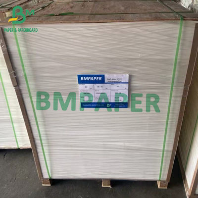 70gm 80gm 90gm 흰색 흰색 크래프트 종이 높은 확장 가능한 사용자 지정 시트 크기 30cm - 250cm
