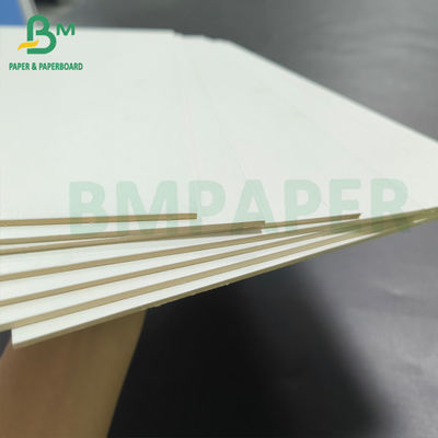 1000gm 카드보드 흰색 접착 이중 면 65 x 100cm 얇은 카드보드