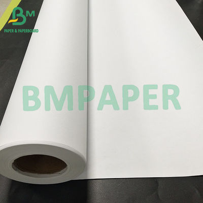 20LB 914mm*50m 화이트 잉크 흡수 공학 채권 종이 CAD 도면을 위해