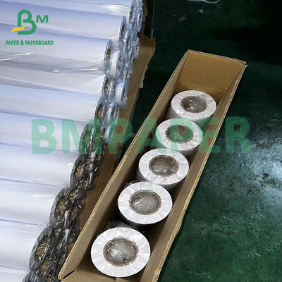 20LB 914mm*50m 화이트 잉크 흡수 공학 채권 종이 CAD 도면을 위해