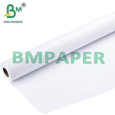 24&quot; 36&quot; X 500ft 80g 플롯터 종이 롤 2&quot; 잉크젯 프린터 코어
