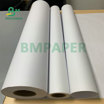 36' X 300ft 코팅 28lb CAD 플롯터 종이 결합 롤 3' 코어