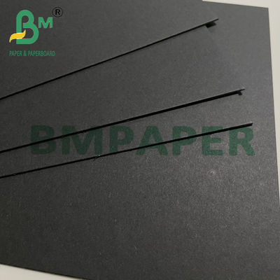 2mm 3mm 두꺼운 2면 코팅 블랙 카드보드 23 x 23cm 선물 상자
