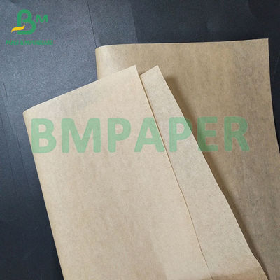 38 40gm 브라운 지방 방지 식품 등급 샌드위치 포장용 종이 키트 3 키트 5