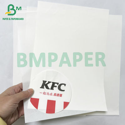 40gm 재활용 식품 등급 3 키트 5 기름 방지 샌드위치 종이