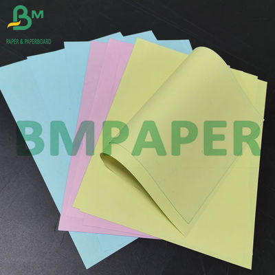 60gm 70gm NCR 인쇄에서 다른 색상의 연속 탄소 없는 종이