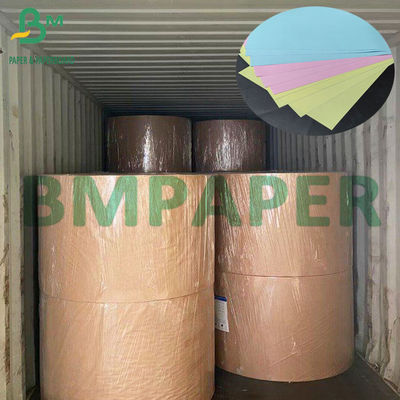 60gm 70gm NCR 인쇄에서 다른 색상의 연속 탄소 없는 종이