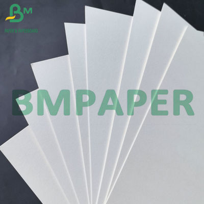 1mm 2mm 천연 흰색 흡수 종이 PE 한쪽 코팅