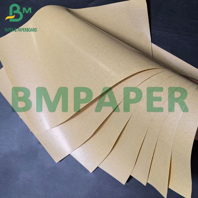 70g+10g PE 단면 laminated Greaseproof 불백 Kraft 종이