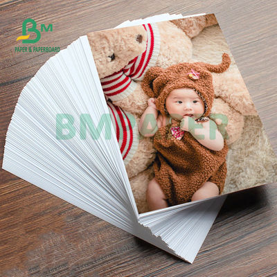 260gm 300gm 듀얼 사이드 잉크젯 인쇄 화려한 사진 종이 메뉴 6R A4
