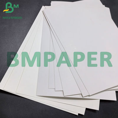 300g+15g PE 매트 일면 코팅 식품 포장용 종이 흰색 고지판