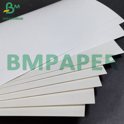 300g+15g PE 매트 일면 코팅 식품 포장용 종이 흰색 고지판