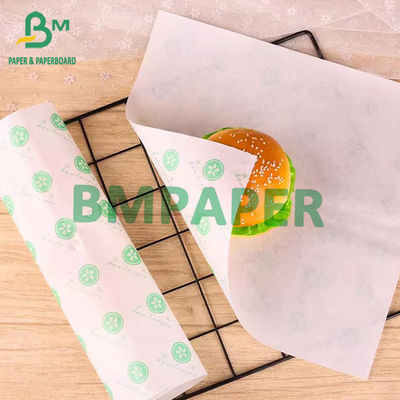 백색 지방 방지 종이 키트3 고품질 식품 포장 종이 롤 325mm 650mm 너비