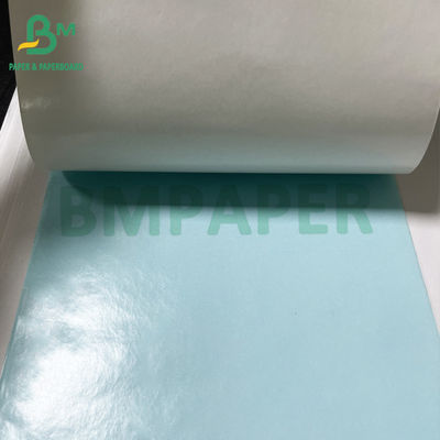 부드러운 80gm Greaseproof 흰색 파란색 실리콘 코팅 릴리스 종이