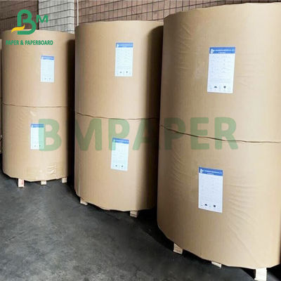 식품 포장재 재활용 가능한 강 40 50 GSM 천연 크래프트 종이