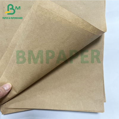 식품 포장재 재활용 가능한 강 40 50 GSM 천연 크래프트 종이