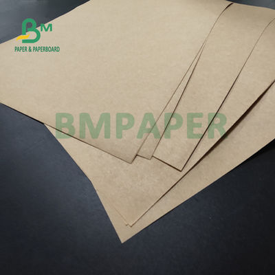 50gm 60gm 자연색 크래프트 종이 가져가기용 가방 높은 찢기 강도